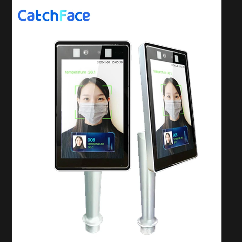 Facial Access Control Mask Recognition Camera Time Attendance with Temperature Detector Monitoring Access Control System
Facial Access Control Mask Recognition Camera Time Attendance with Temperature Detector Monitoring Access Control System