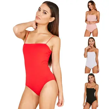 Sexy Women Summer Bodysuits Solid Color Fashion Cotton Sleeveless Camisole Top Jumpsuit Casual and fashionable style gifts
Sexy Women Summer Bodysuits Solid Color Fashion Cotton Sleeveless Camisole Top Jumpsuit Casual and fashionable style gifts