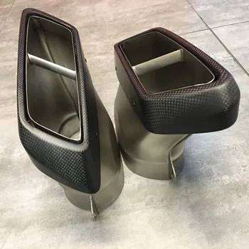 18CM Carbon Fiber Exhaust Muffler Tips Pipe AK Style For Benz A C E GL CLS W222 C217 R231 W205 W212 W176 C117 W218 X166 C292
18CM Carbon Fiber Exhaust Muffler Tips Pipe AK Style For Benz A C E GL CLS W222 C217 R231 W205 W212 W176 C117 W218 X166 C292