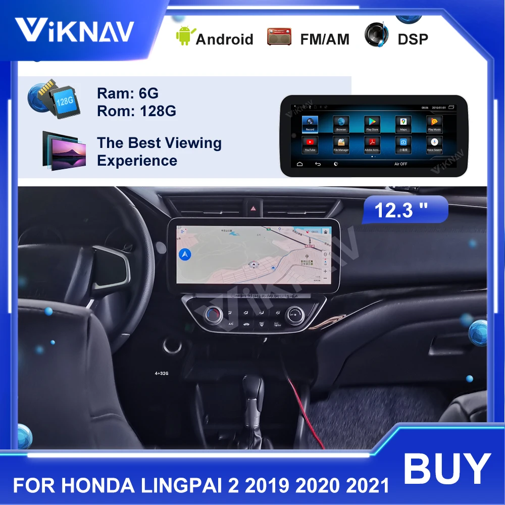 6+128G Android 10.0 For Honda Lingpai 2 2019 2020 2021 Car Stereo DVD Player GPS Navigation Multimedia Player Radio Head unit
6+128G Android 10.0 For Honda Lingpai 2 2019 2020 2021 Car Stereo DVD Player GPS Navigation Multimedia Player Radio Head unit