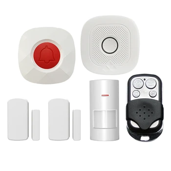 Home Security Alarm System, WIFI Smart Home Intruder Alarm Kit Support Remote Control Real-Time Update TUYA APP EU Plug
Home Security Alarm System, WIFI Smart Home Intruder Alarm Kit Support Remote Control Real-Time Update TUYA APP EU Plug