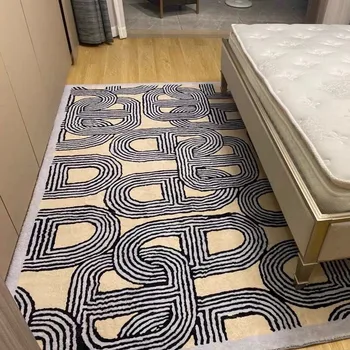 Modern style abstract pattern fleece fabric geometric art area rug , INS popular decoration coffee table floor mat
Modern style abstract pattern fleece fabric geometric art area rug , INS popular decoration coffee table floor mat