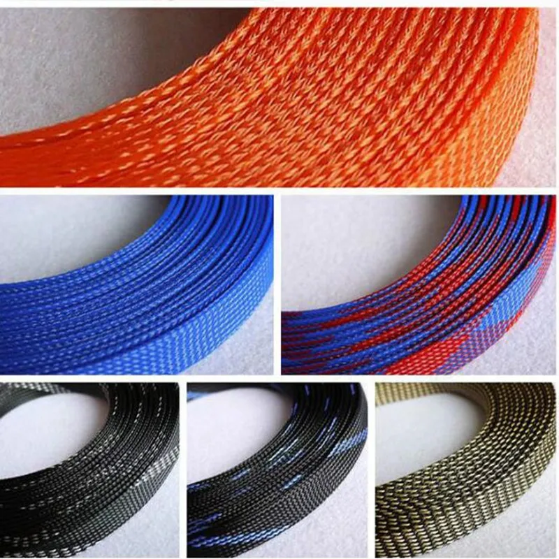 5m high quality 3mm colour Cable Sleeve Wire Protection PET Cable Sleeves wire cable Braided PET Sleeve 
5m high quality 3mm colour Cable Sleeve Wire Protection PET Cable Sleeves wire cable Braided PET Sleeve