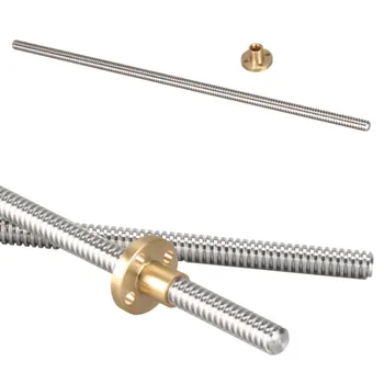 r3D printer Guide rail parts -T8 Lead Screw 200mm 300mm 400mm 500mm +Optical axis +KP08 bearing bracket +housing mounting bracke
r3D printer Guide rail parts -T8 Lead Screw 200mm 300mm 400mm 500mm +Optical axis +KP08 bearing bracket +housing mounting bracke