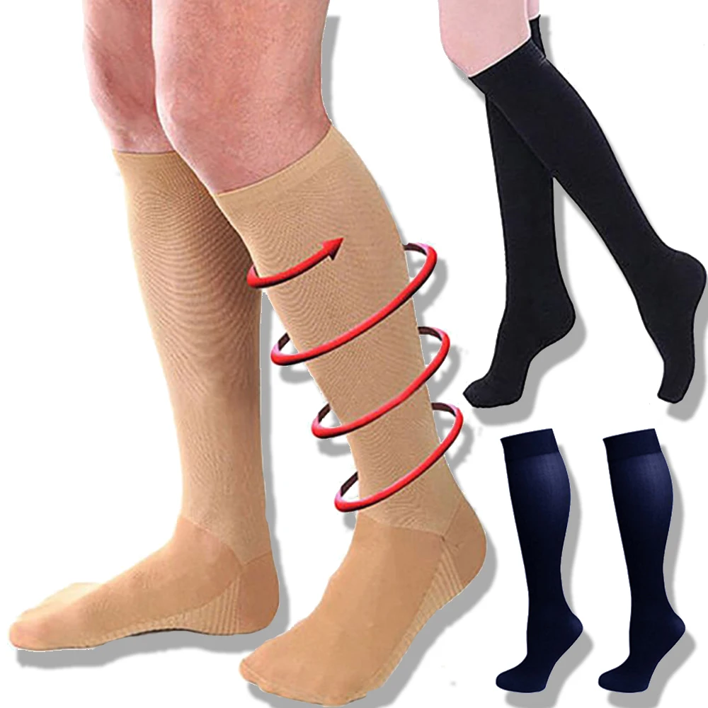 Compression Socks Graduated Foot Leg Support Stocking Men's Women's Lot High Tube Stockings Medical Support Leg Shaping 3 Pairs
Compression Socks Graduated Foot Leg Support Stocking Men's Women's Lot High Tube Stockings Medical Support Leg Shaping 3 Pairs
