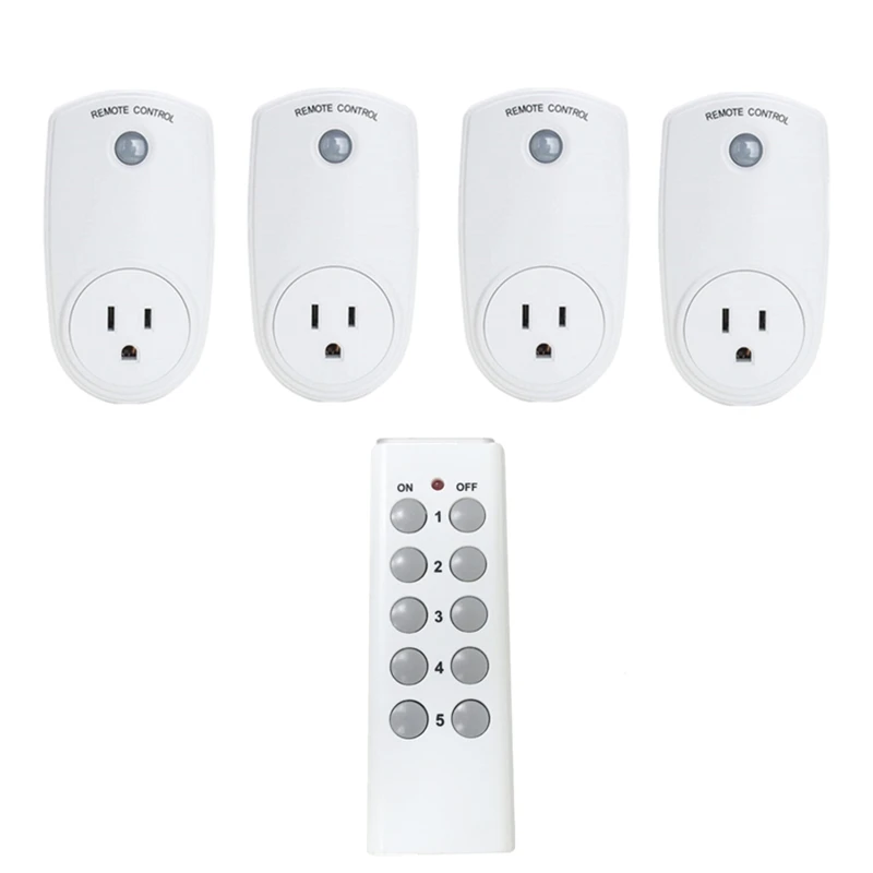 Universal for Socket Power Outlet 433Mhz Smart Home Automation Wireless Outlet Plug for Broadlink RM Pro+ Indoor Home1 TX To 4 R
Universal for Socket Power Outlet 433Mhz Smart Home Automation Wireless Outlet Plug for Broadlink RM Pro+ Indoor Home1 TX To 4 R