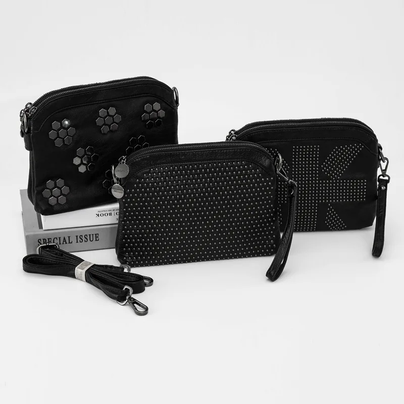 Pure black dinner bag ladies shoulder bag in 2019 
Pure black dinner bag ladies shoulder bag in 2019