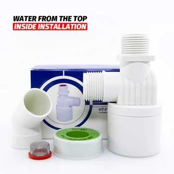 Automatic Water Level Control Valve Tower Tank Floating Ball Valve installed inside the tank HT-FQF1/2-2 1/2" 3/4" 1"
Automatic Water Level Control Valve Tower Tank Floating Ball Valve installed inside the tank HT-FQF1/2-2 1/2" 3/4" 1"