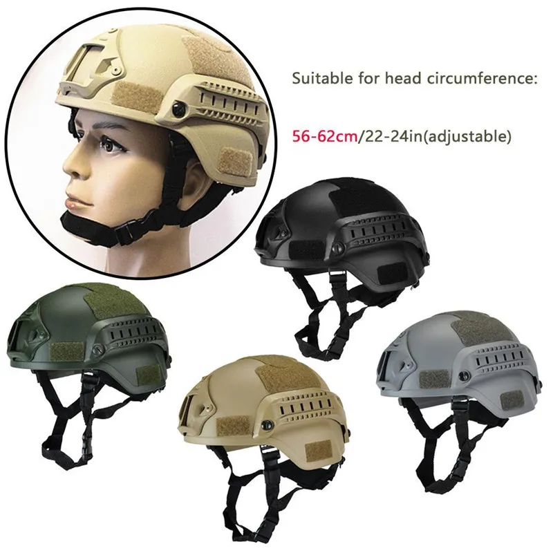 Adjustable Unisex Cycling Camouflage Helmet Cycle Helmets Protector Outdoor Military Tactical Combat Cap Hunting Training Hat
Adjustable Unisex Cycling Camouflage Helmet Cycle Helmets Protector Outdoor Military Tactical Combat Cap Hunting Training Hat