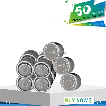 50PCS 3V 170mAh Lithium Battery Cells 3V CR-1/3N CR13N M6 M7 DL-1/3N CR1/3N Button high-discharge high current Battery 
50PCS 3V 170mAh Lithium Battery Cells 3V CR-1/3N CR13N M6 M7 DL-1/3N CR1/3N Button high-discharge high current Battery