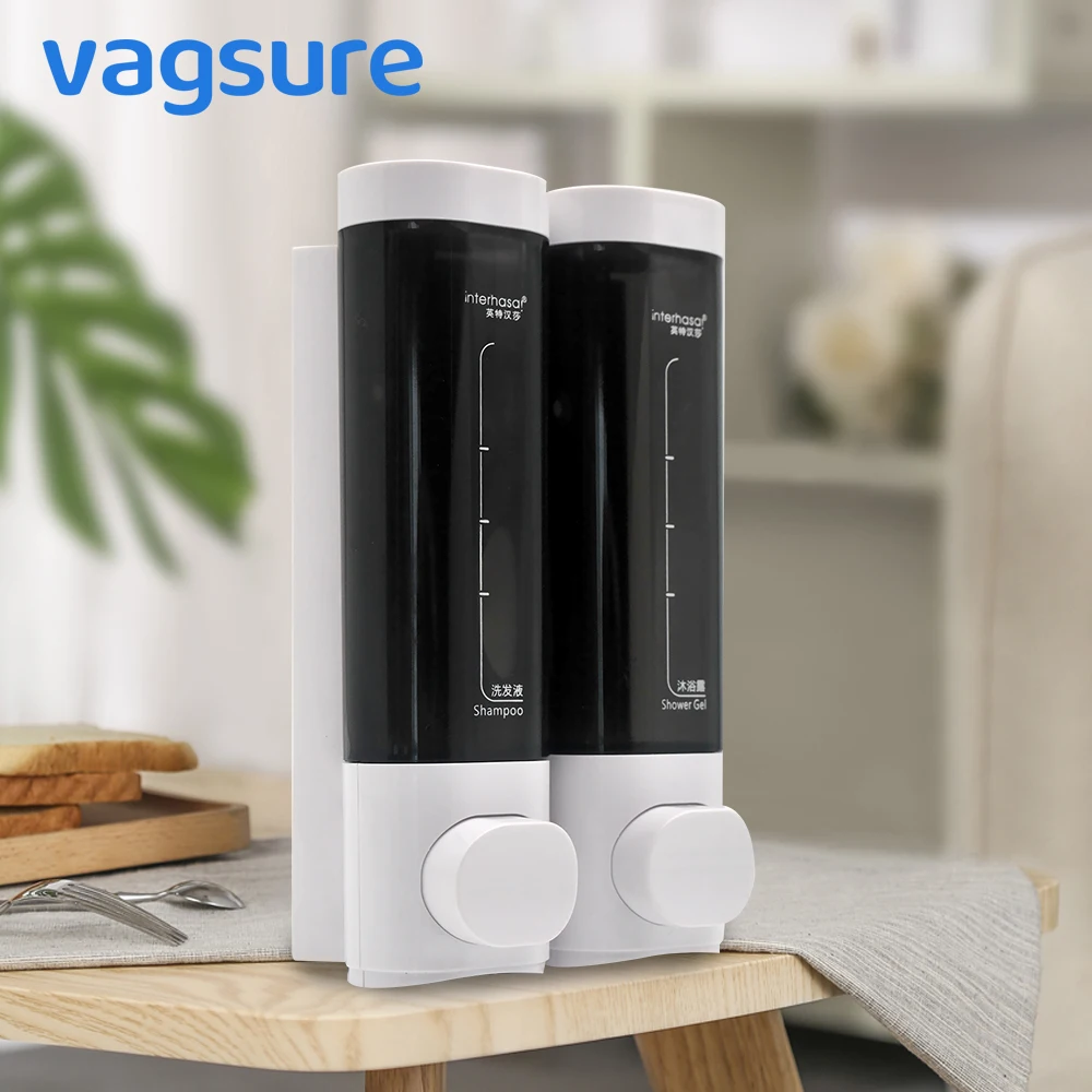 Black/White Chromed/ABS Liquid Soap Dispenser Wall Mounted Single Or Double Heads Sanitizer Dispenser for Bathroom Soap Pump
Black/White Chromed/ABS Liquid Soap Dispenser Wall Mounted Single Or Double Heads Sanitizer Dispenser for Bathroom Soap Pump