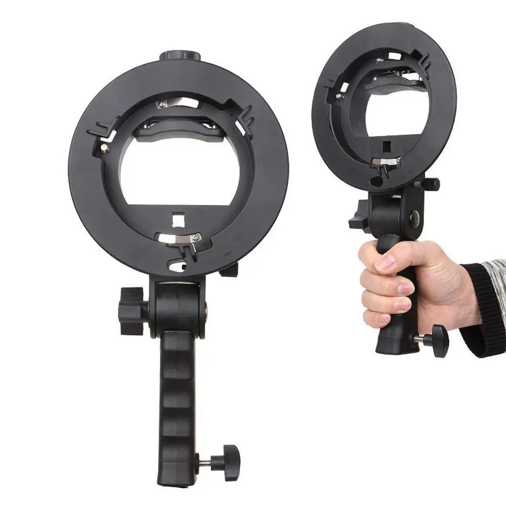 BEESCLOVER Bracket S-Type Speedlite Bracket Pro Mount Adapter Holder for Speedlite Snoot Flash Softbox Hand grip r60
BEESCLOVER Bracket S-Type Speedlite Bracket Pro Mount Adapter Holder for Speedlite Snoot Flash Softbox Hand grip r60