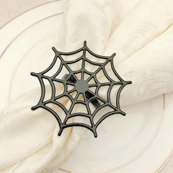 6pcs Spider Web Halloween Napkin Rings Table Decoration Napkin Buckle Holder For Restaurant Banquet Hotel Home Table Decoration
6pcs Spider Web Halloween Napkin Rings Table Decoration Napkin Buckle Holder For Restaurant Banquet Hotel Home Table Decoration
