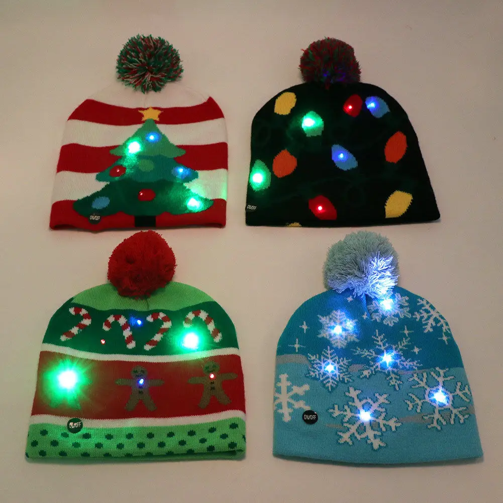 LED Light Winter Cap Festival for Party Supply Hat Warm for Hats Protective Beanie Christmas Tree
LED Light Winter Cap Festival for Party Supply Hat Warm for Hats Protective Beanie Christmas Tree