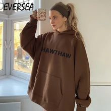 Eversea Y2K Fashion Letter Print Loose Hooded Multi-Pocket Long Sleeve Sweater
Eversea Y2K Fashion Letter Print Loose Hooded Multi-Pocket Long Sleeve Sweater