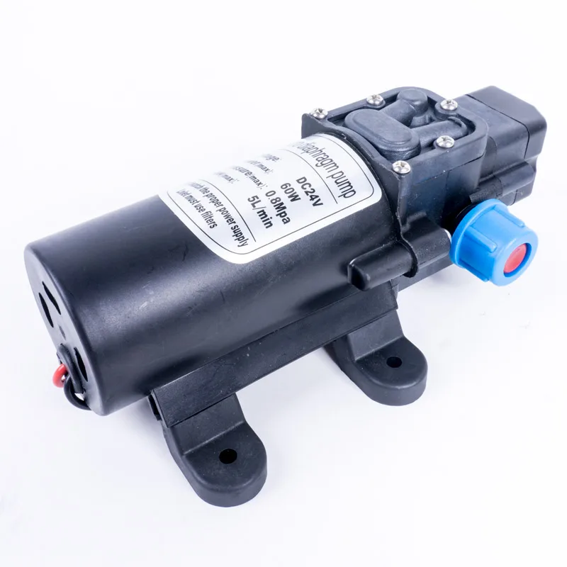 DC 24V 5L/min 60W Agricultural Electric Water Pump Black Micro High Pressure Diaphragm Water Sprayer Car Washer 12 V
DC 24V 5L/min 60W Agricultural Electric Water Pump Black Micro High Pressure Diaphragm Water Sprayer Car Washer 12 V