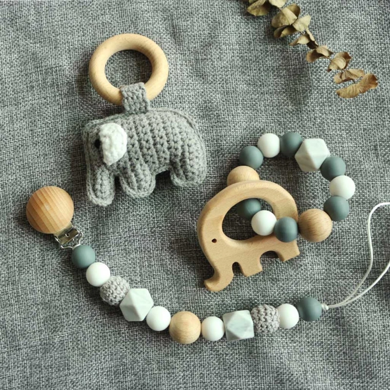 New Baby Dummy Holder Pacifier Chain Silicone Beads Bracelet Infants Wooden Ring Teether Mobile Rattle Nursing Chewing Toys 
New Baby Dummy Holder Pacifier Chain Silicone Beads Bracelet Infants Wooden Ring Teether Mobile Rattle Nursing Chewing Toys