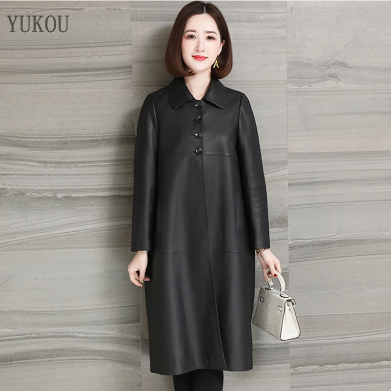 Woman Coats 100% 2021 Sheepskin Leather Windbreaker Long Female Real Sheepskin LeatherJackets Best Sellers
Woman Coats 100% 2021 Sheepskin Leather Windbreaker Long Female Real Sheepskin LeatherJackets Best Sellers