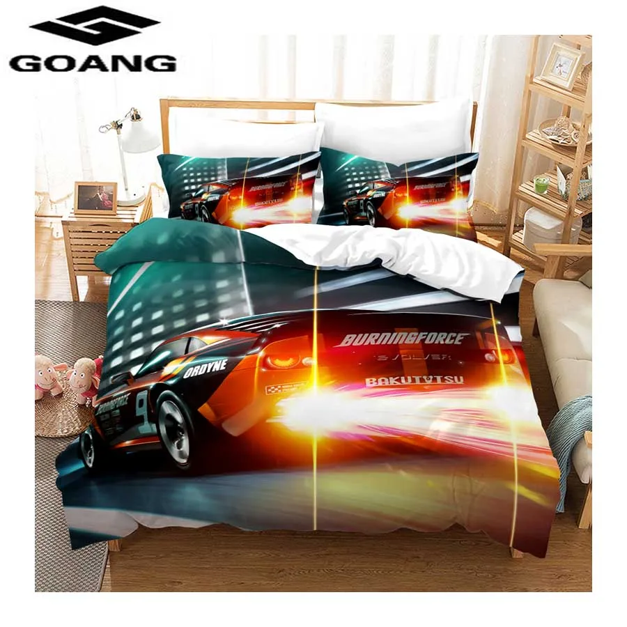 GOANG super king size bedding sets bed sheet duvet cover and pillowcase 3d digital printing Stylish modern sports car
GOANG super king size bedding sets bed sheet duvet cover and pillowcase 3d digital printing Stylish modern sports car
