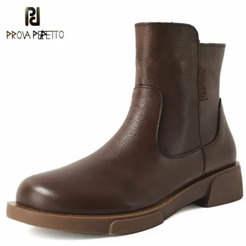 Prova Perfetto Retro Botas De Mujer Winter Soft Round Toe Zipper-Sid Knight Boots High Quality Non-slip And Low Heel Short Boots
Prova Perfetto Retro Botas De Mujer Winter Soft Round Toe Zipper-Sid Knight Boots High Quality Non-slip And Low Heel Short Boots