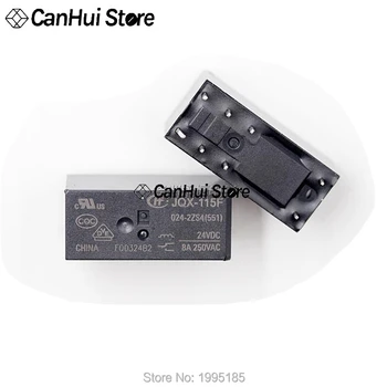 1Pcs HF JQX 115F-005-2ZS4 115F-012-2ZS4 115F- 024 048 -2ZS4 5V,12V,24V,24V two groups of conversion 8A 8-pin HongFa Relay
1Pcs HF JQX 115F-005-2ZS4 115F-012-2ZS4 115F- 024 048 -2ZS4 5V,12V,24V,24V two groups of conversion 8A 8-pin HongFa Relay