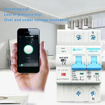 2P WiFi Smart Circuit Breaker Switch Tuya APP 220V Automation Overload Short Circuit Energy Monitoring Function
2P WiFi Smart Circuit Breaker Switch Tuya APP 220V Automation Overload Short Circuit Energy Monitoring Function