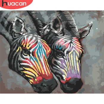 HUACAN DIY Pictures By Number Zebra Kits Painting By Numbers Animal Hand Painted Picture Art Drawing On Canvas Gift Home Decor 
HUACAN DIY Pictures By Number Zebra Kits Painting By Numbers Animal Hand Painted Picture Art Drawing On Canvas Gift Home Decor