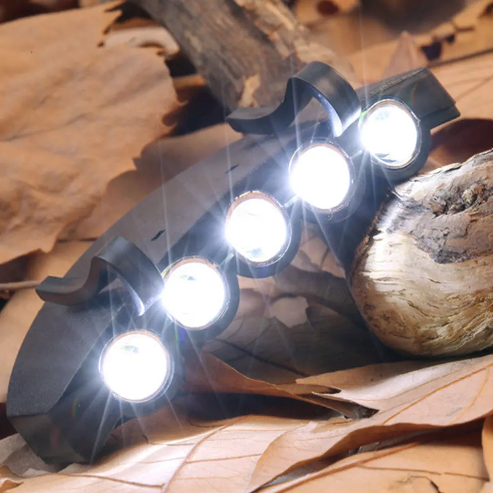 5 LED Clip On Hat Light Bright Mini Fishing Light Portable Hands Free Cap Light Headlamp Clip For Fishing Running Climbing Black
5 LED Clip On Hat Light Bright Mini Fishing Light Portable Hands Free Cap Light Headlamp Clip For Fishing Running Climbing Black