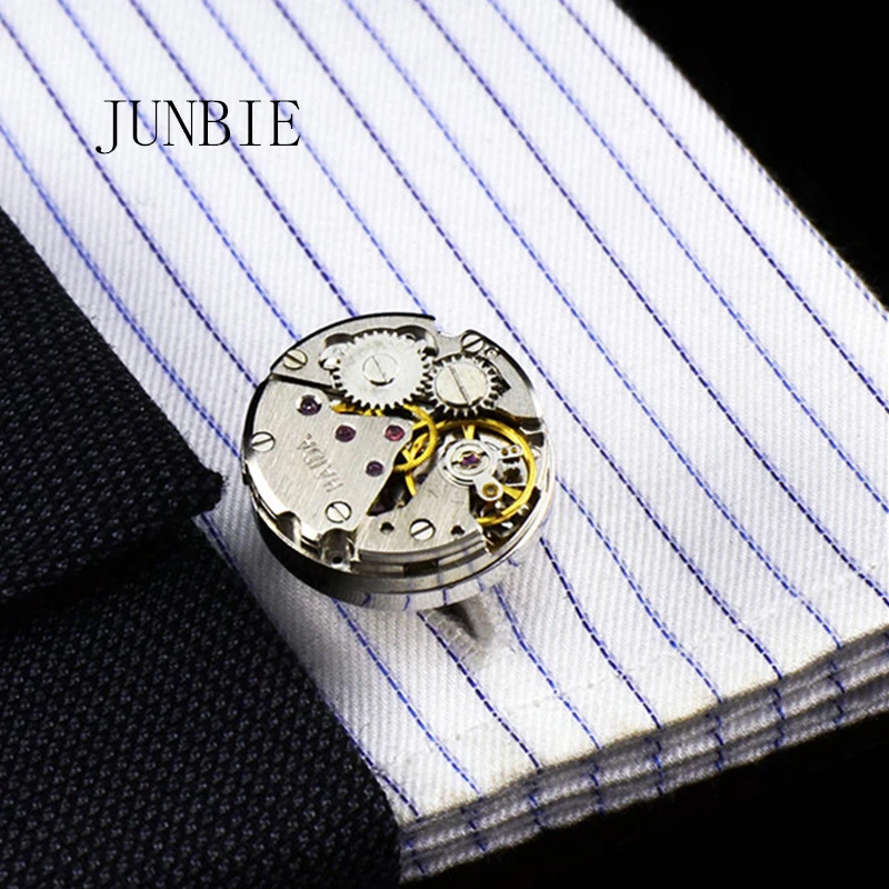 JUNBIE mechanical cufflinks brand high quality men's wedding gifts cuff links button New arrival abotoaduras free shipping 
JUNBIE mechanical cufflinks brand high quality men's wedding gifts cuff links button New arrival abotoaduras free shipping