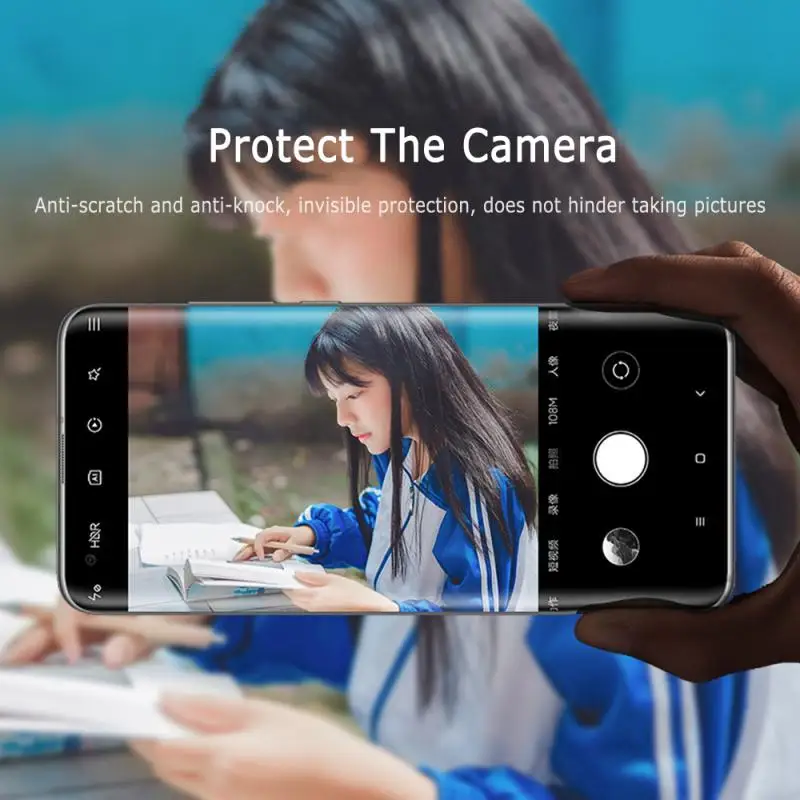 2020 NEW High Quality Mobile Phone Lens Metal Protection Anti-fall Anti-cracking Phone Ring Camera Film Suitable For Samsung S20