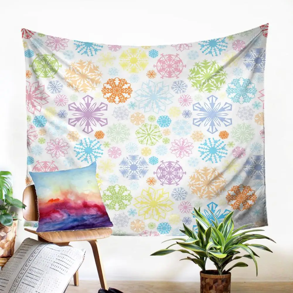 Cheap Carpet On The Wall Psychedelic Snowflake Pattern Wall Hanging Macrame Panel Modern Home Decortion Apartment Decor
Cheap Carpet On The Wall Psychedelic Snowflake Pattern Wall Hanging Macrame Panel Modern Home Decortion Apartment Decor