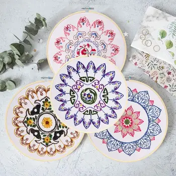 DIY Printed Embroidered Cloth Thread Board Embroidered Needle High-definition Drawing No Embroidery Hoop
DIY Printed Embroidered Cloth Thread Board Embroidered Needle High-definition Drawing No Embroidery Hoop