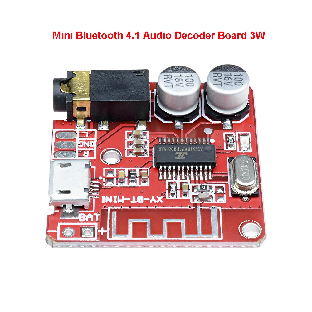 Bluetooth аудио приемник плата Bluetooth 5,0/4,1/4,2 MP3 декодер не допускающий потерь плата беспроводной стерео музыкальный модуль
Bluetooth аудио приемник плата Bluetooth 5,0/4,1/4,2 MP3 декодер не допускающий потерь плата беспроводной стерео музыкальный модуль