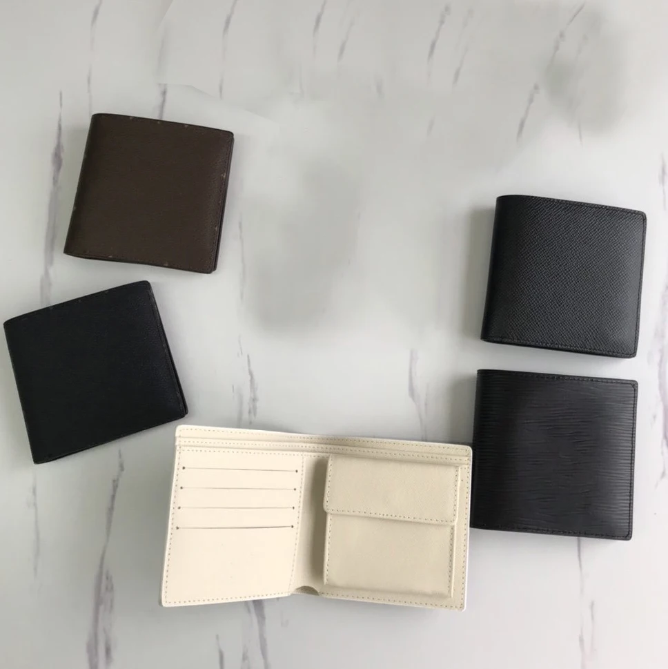 8 colors Luxury Designer Men Short Wallet with Coin Pocket Genuine Leather Bi-fold louis Check Plaid Wallet louie vuiton
8 colors Luxury Designer Men Short Wallet with Coin Pocket Genuine Leather Bi-fold louis Check Plaid Wallet louie vuiton