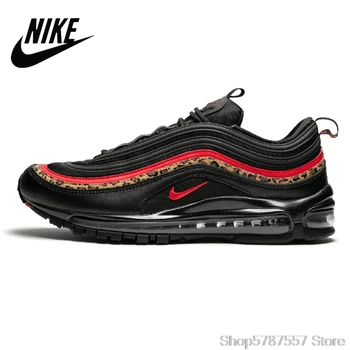 

Original Authentic Nike Air Max 97 OG QS Silver Bullet Men's Sneakers Breatheable Running Shoes M
