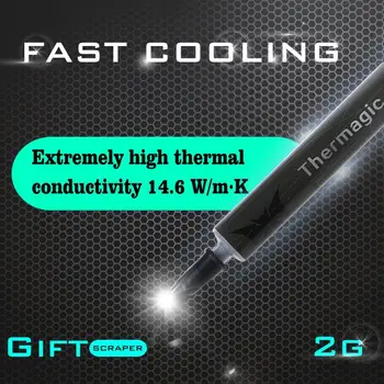 ZF-EX 14.6W/mk High Performance Thermal Conductive Grease Paste AMD Intel processor CPU GPU Cooler Cooling Fan Heatsink
ZF-EX 14.6W/mk High Performance Thermal Conductive Grease Paste AMD Intel processor CPU GPU Cooler Cooling Fan Heatsink