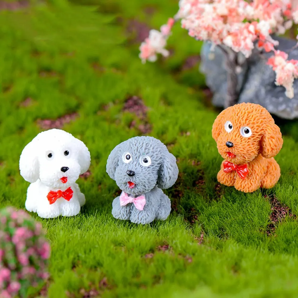 4Pcs Resin Mini Dogs Miniature Cartoon Cute Vivid Craft Fairy Decor for Bonsai Succulent
4Pcs Resin Mini Dogs Miniature Cartoon Cute Vivid Craft Fairy Decor for Bonsai Succulent