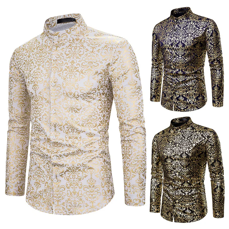 wear casual men's fashion collar shirt Men's fashion stamped long sleeve shirt Men's cardigan long sleeves dress shirt for men
wear casual men's fashion collar shirt Men's fashion stamped long sleeve shirt Men's cardigan long sleeves dress shirt for men