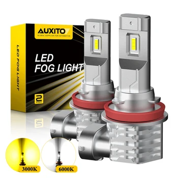 AUXITO 2Pcs 3000K Yellow Led Fog Lights H11 H10 H16JP H8 LED Bulb Canbus DRL Auto Lamp 2-SMD CSP Chip 6000K White 12V 24V
AUXITO 2Pcs 3000K Yellow Led Fog Lights H11 H10 H16JP H8 LED Bulb Canbus DRL Auto Lamp 2-SMD CSP Chip 6000K White 12V 24V