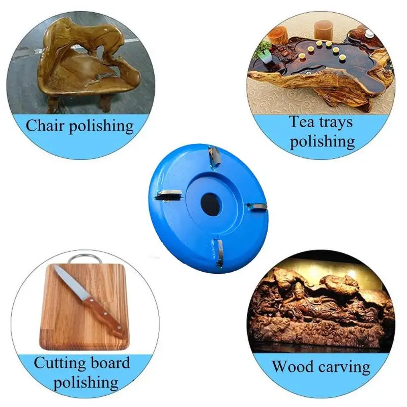 Multi-functional Wood Carving Disc Woodworking Turbo Round Angle Grinding Tool Suitable for Root Carving Polishing Tea Tray
Multi-functional Wood Carving Disc Woodworking Turbo Round Angle Grinding Tool Suitable for Root Carving Polishing Tea Tray