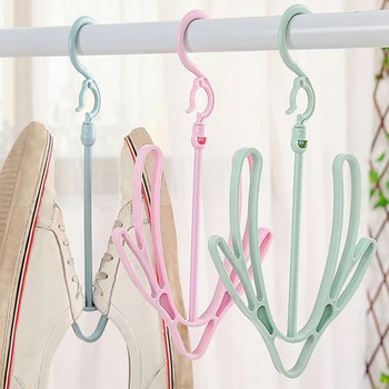 3PCS Balcony Shoe Rack Folding Hanger Multifunctional Shoe Drying Rack Drying Rack Windproof Shoe Rack Shoe Hanger
3PCS Balcony Shoe Rack Folding Hanger Multifunctional Shoe Drying Rack Drying Rack Windproof Shoe Rack Shoe Hanger