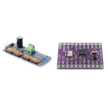 1pcs 16 Channel 12 Bit Led PWM Driver Servo Motor Module & 1pcs SC16IS750 Single UART with I2C-Bus/SPI Interface
1pcs 16 Channel 12 Bit Led PWM Driver Servo Motor Module & 1pcs SC16IS750 Single UART with I2C-Bus/SPI Interface