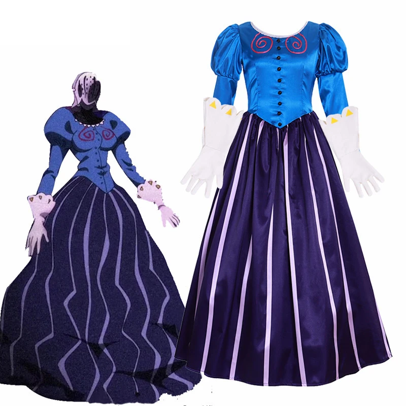 CostumeBuy Anime The Seven Deadly Sins Boar's Sin of Gluttony Merlin Cosplay Costume Dress Adult Kids Purple Straps Dress L921
CostumeBuy Anime The Seven Deadly Sins Boar's Sin of Gluttony Merlin Cosplay Costume Dress Adult Kids Purple Straps Dress L921
