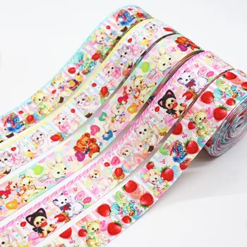 5 Yards 1'' 25MM Fruits/Animal Printed Grosgrain Ribbons For Hair Bows DIY Handmade Materials Y19121802
5 Yards 1'' 25MM Fruits/Animal Printed Grosgrain Ribbons For Hair Bows DIY Handmade Materials Y19121802