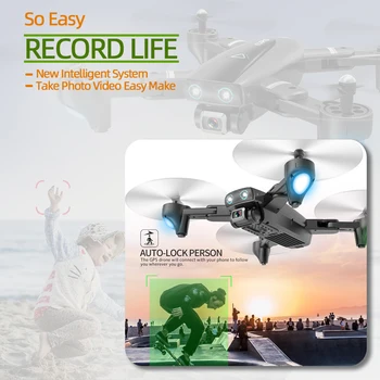 

S167 GPS quadcopter drone 4k dron with camera toys rc helicopter profissional quadrocopter FPV toy racing VS S20 SG907 X8 ex4