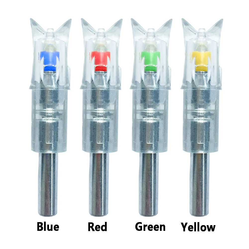6pcs Plastic Shaft Lighted Nocks Tail Recurve Led Outdoor Sports Crossbow Bolts For Archery Automatic Light Battery Powered
6pcs Plastic Shaft Lighted Nocks Tail Recurve Led Outdoor Sports Crossbow Bolts For Archery Automatic Light Battery Powered