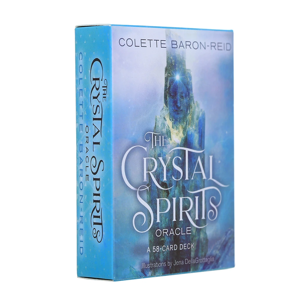 58 Pcs Oracle Tarot Cards Crystal Spirits Oracle Oracle Card Board Deck Games Magic Essential Tarot Palying Cards For Party Game
58 Pcs Oracle Tarot Cards Crystal Spirits Oracle Oracle Card Board Deck Games Magic Essential Tarot Palying Cards For Party Game