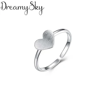 Genuine 100% 925 Sterling Silver Love Heart Rings for Women Simple Solid Silver Rings Party Vintage Jewelry
Genuine 100% 925 Sterling Silver Love Heart Rings for Women Simple Solid Silver Rings Party Vintage Jewelry