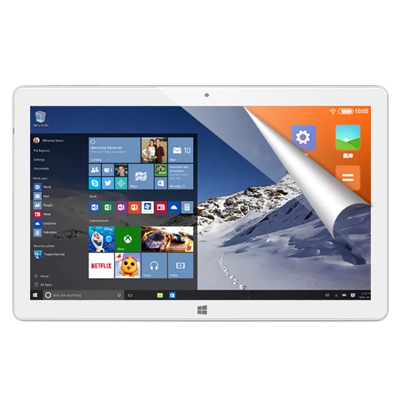 Alldocube Iwork10 Pro 10.1 Inch Ips 1920X1200 Tablet Pc Intel Atom X5 Z8350 1.44Ghz Win10 Android 5.1 Dual Boot Quad Core 4Gb
Alldocube Iwork10 Pro 10.1 Inch Ips 1920X1200 Tablet Pc Intel Atom X5 Z8350 1.44Ghz Win10 Android 5.1 Dual Boot Quad Core 4Gb