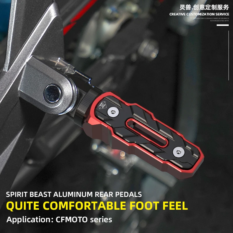Motorcycle Rearset Footrest Non-slip Pedals Rest Foot Pegs mount Accessories For CFMOTO 150NK 250NK 400NK 650NK 250SR VOGE 300AC
Motorcycle Rearset Footrest Non-slip Pedals Rest Foot Pegs mount Accessories For CFMOTO 150NK 250NK 400NK 650NK 250SR VOGE 300AC
